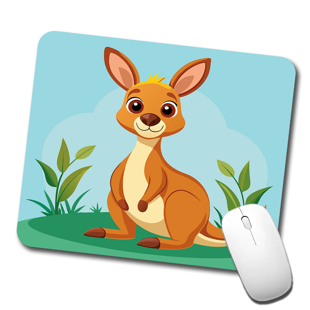 Kangaroo Cute Low Profile Mouse Pad Mat
