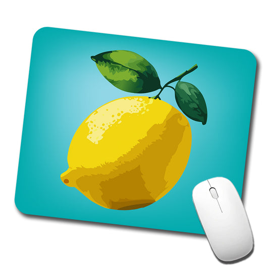 Lemon Fruit Citrus Low Profile Mouse Pad Mat