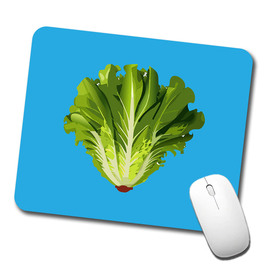 Lettuce Head Vegetable Low Profile Mouse Pad Mat