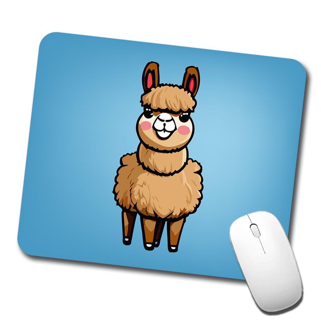 Llama Cute Low Profile Mouse Pad Mat
