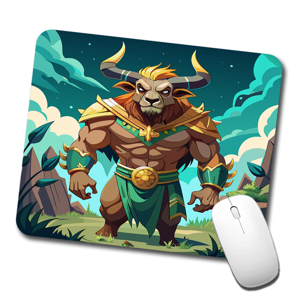 Minotaur Greek Mythology Low Profile Mouse Pad Mat