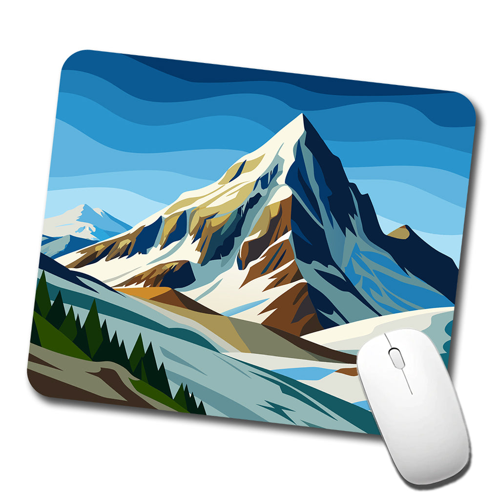 Mountain Slope Rugged Low Profile Mouse Pad Mat