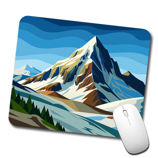 Mountain Slope Rugged Low Profile Mouse Pad Mat