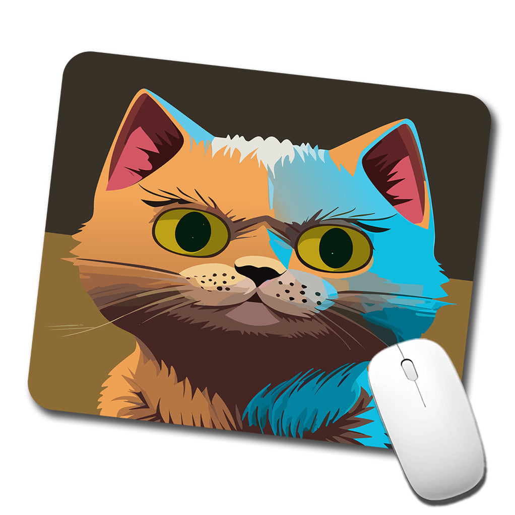 Munchkin Cat Colorful Low Profile Mouse Pad Mat