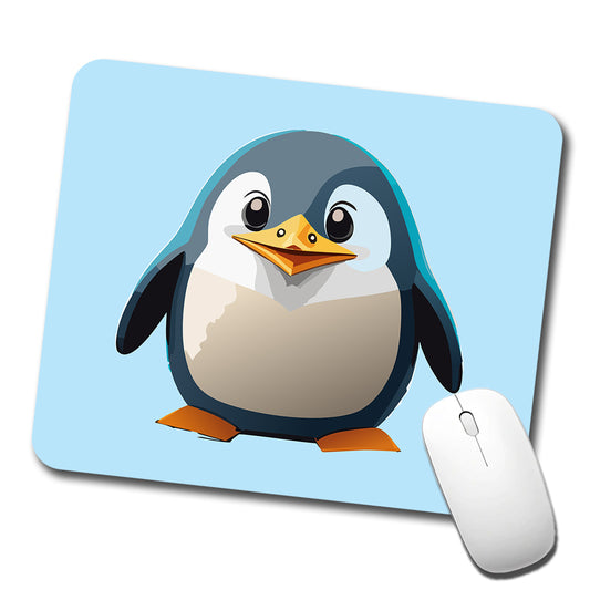 Penguin Standing Low Profile Mouse Pad Mat