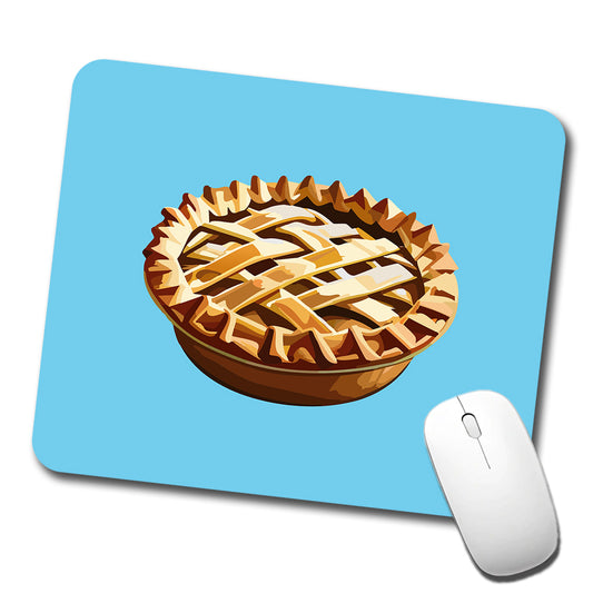 Pie Apple Yummy Baking Low Profile Mouse Pad Mat