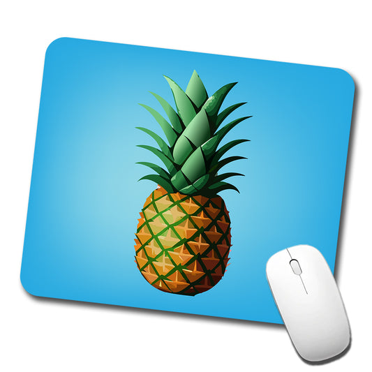 Pineapple Tropical Fruit Low Profile Mouse Pad Mat