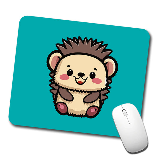Porcupine Smiling Baby Low Profile Mouse Pad Mat