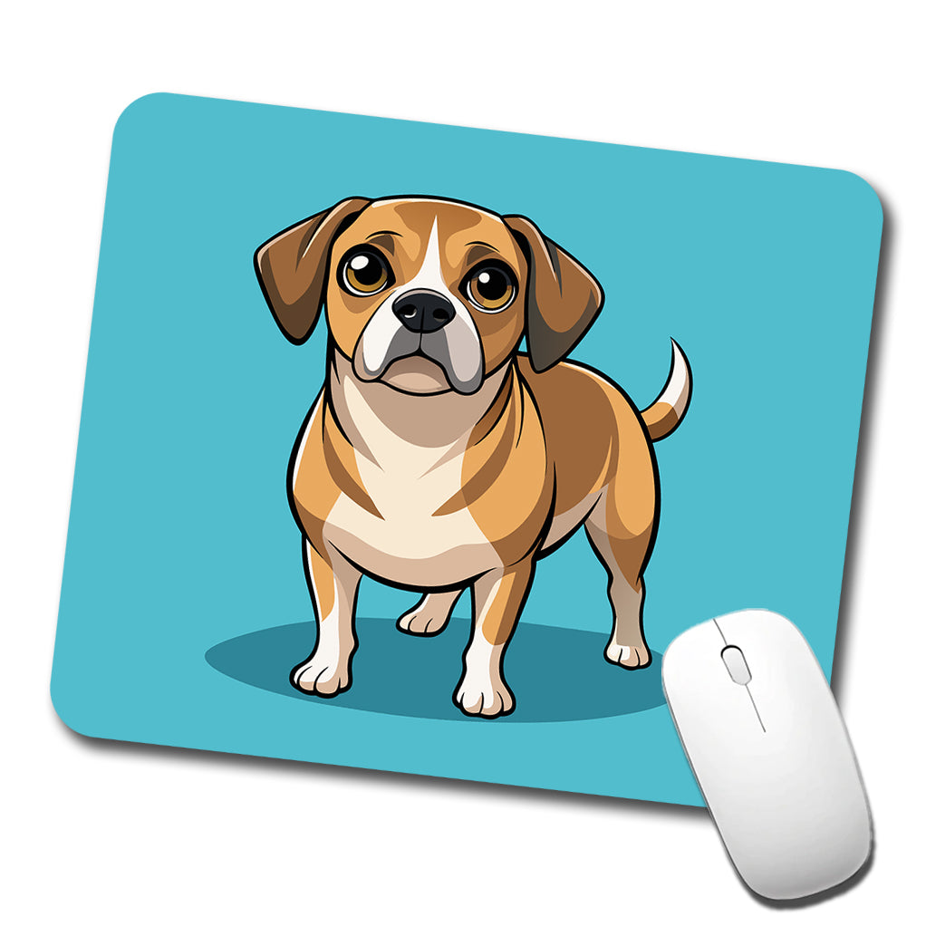 Puggle Dog Low Profile Mouse Pad Mat