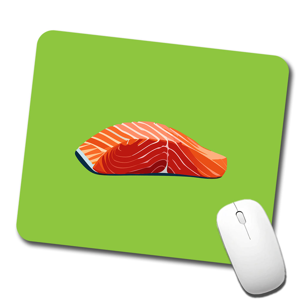 Salmon Fresh Fish Fillet Sockeye Atlantic Low Profile Mouse Pad Mat