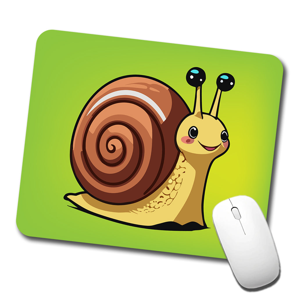 Snail Smiling Low Profile Mouse Pad Mat