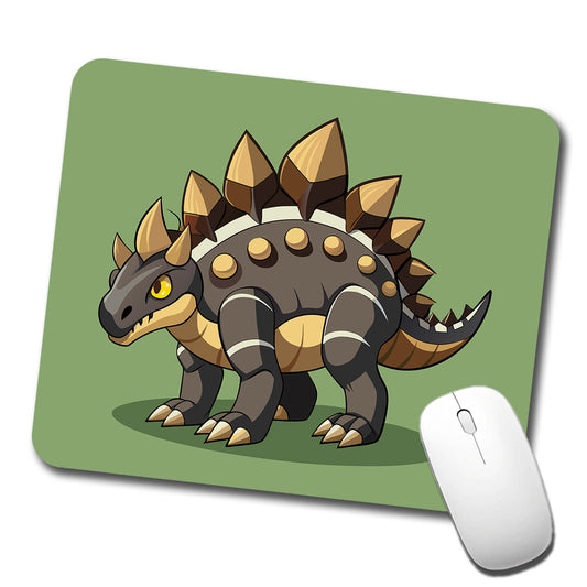 Stegosaurus Armored Dinosaur Low Profile Mouse Pad Mat
