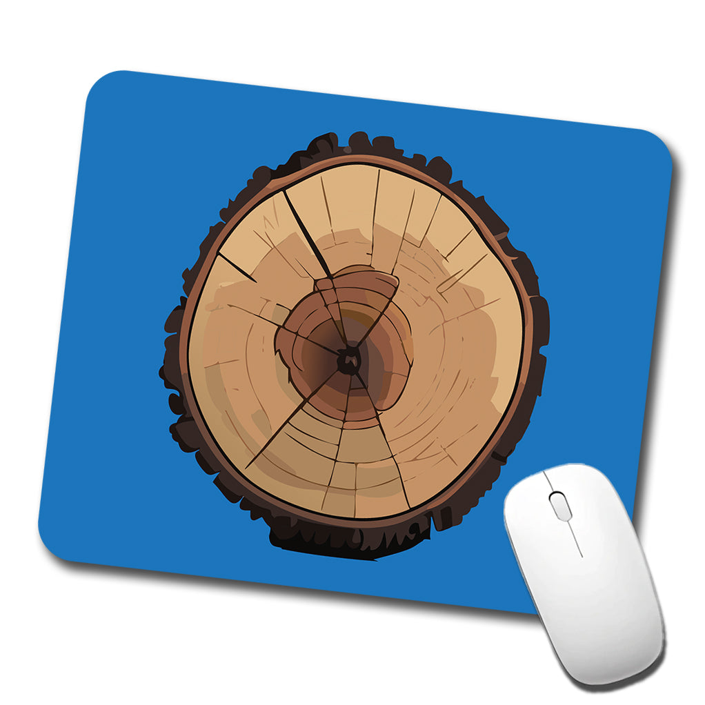 Tree Ring Slice Low Profile Mouse Pad Mat