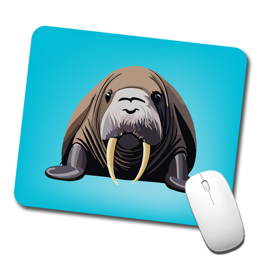 Walrus Sea Ocean Animal Low Profile Mouse Pad Mat