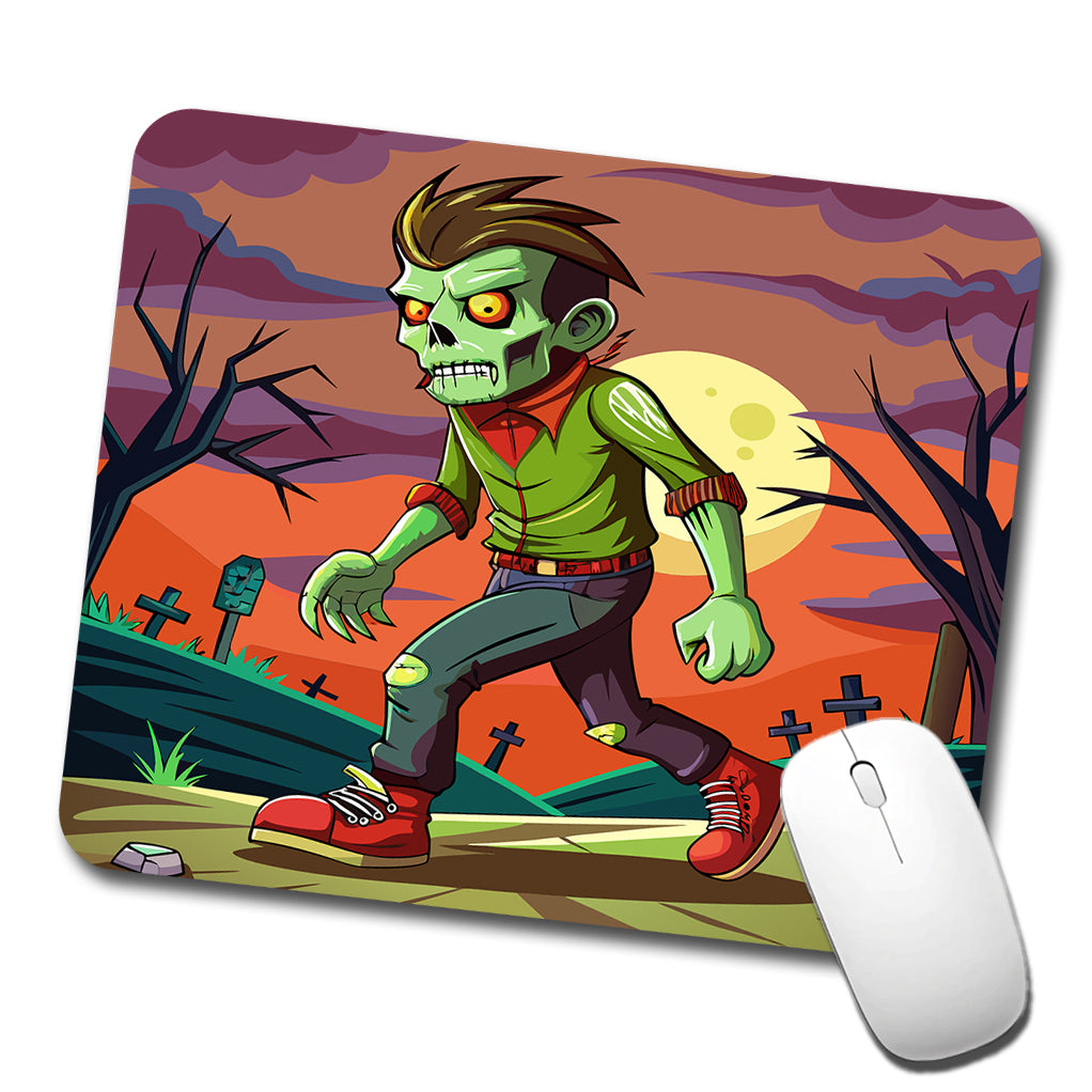 Zombie Walking Low Profile Mouse Pad Mat