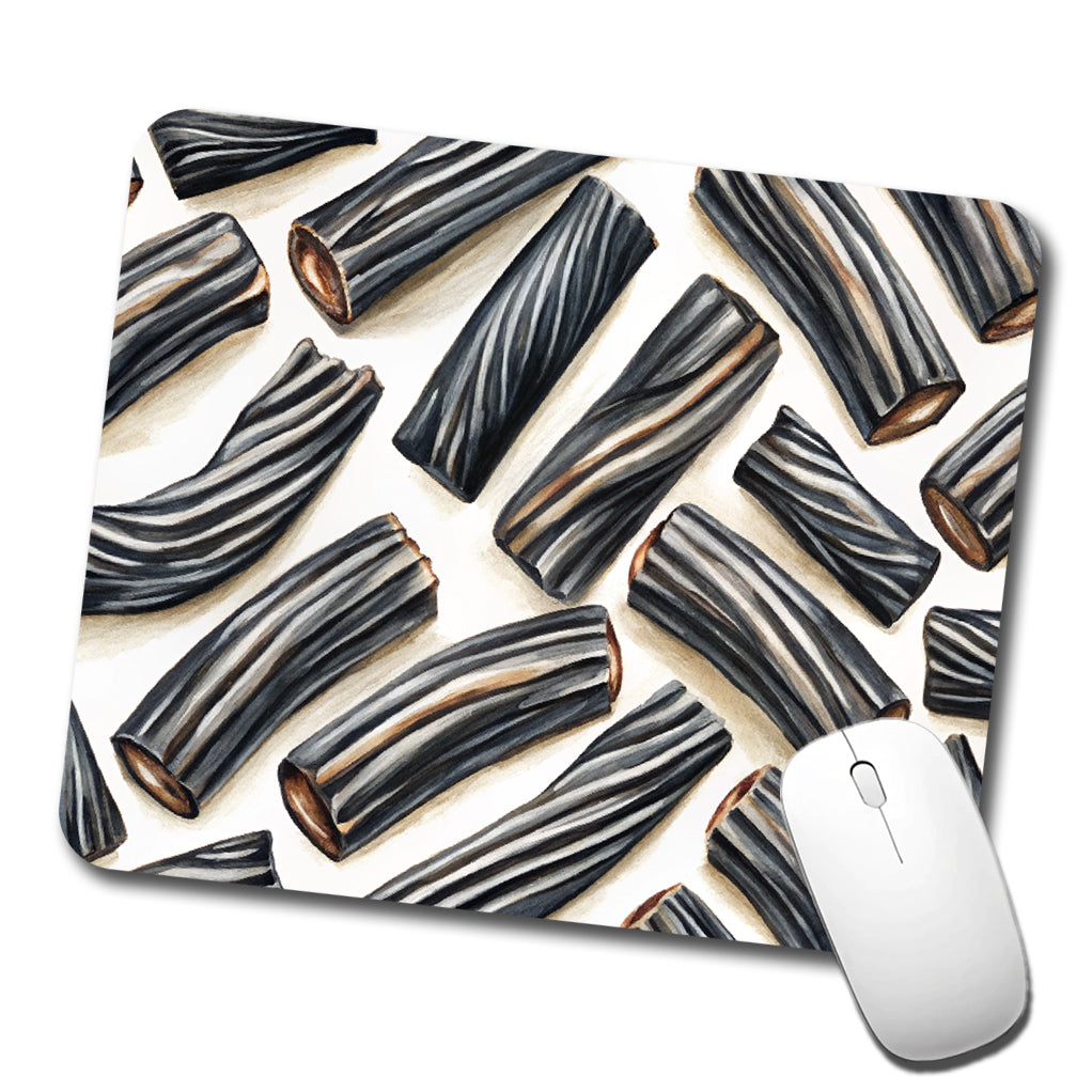 Black Licorice Low Profile Mouse Pad Mat