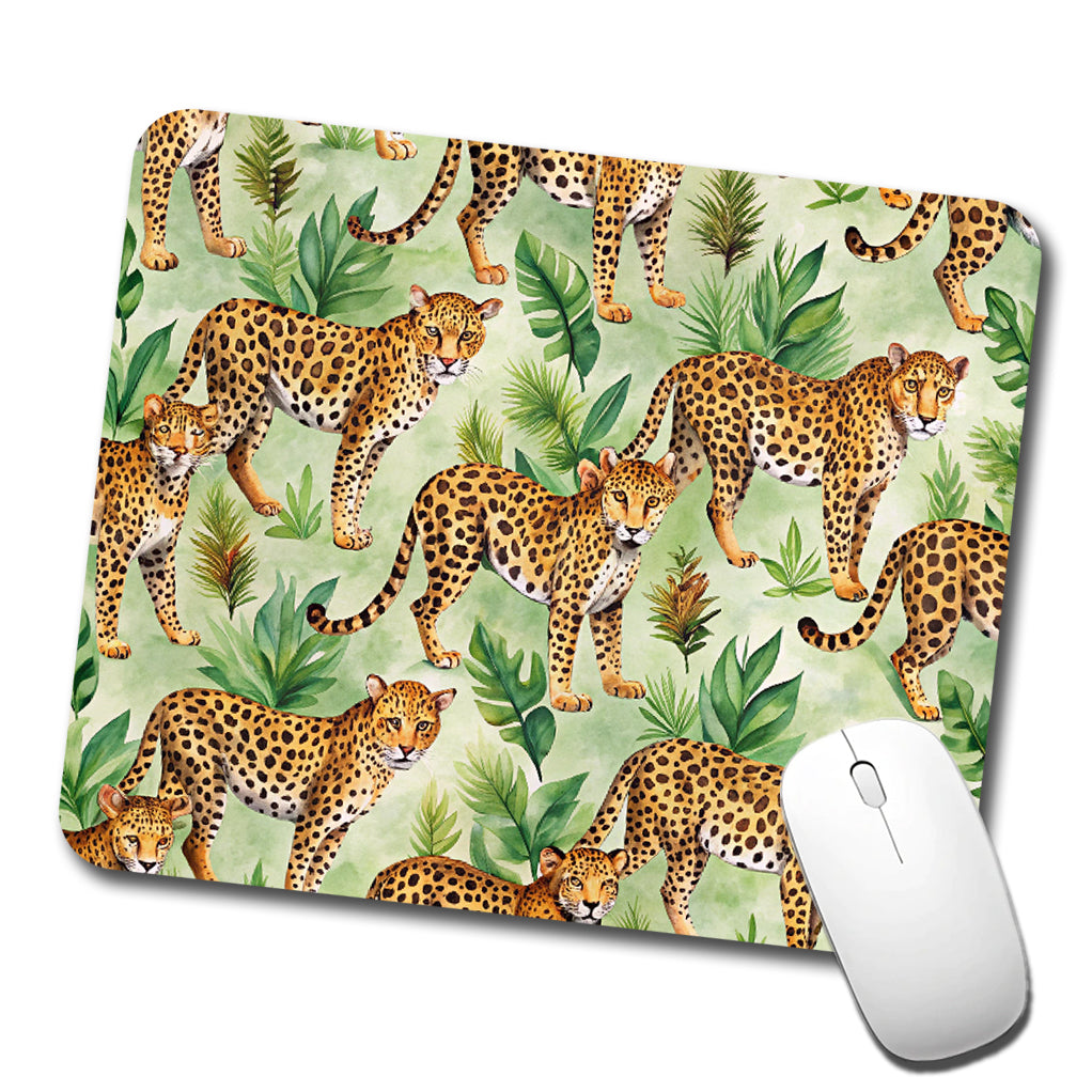 Lots Of Leopards Low Profile Mouse Pad Mat