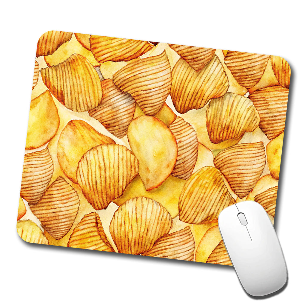 Lots Of Potato Chips Low Profile Mouse Pad Mat