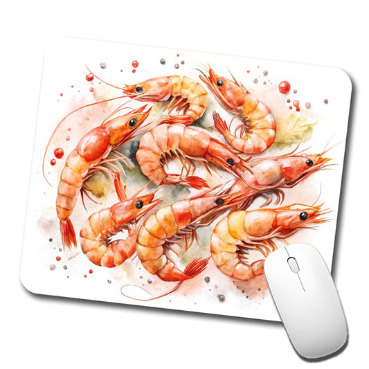 Lots Of Shrimp Low Profile Mouse Pad Mat