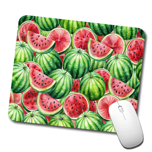 Lots Of Watermelons Low Profile Mouse Pad Mat