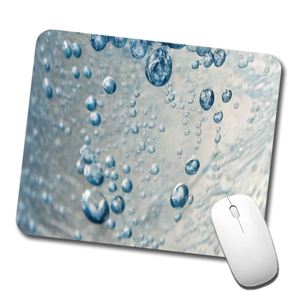 Water Liquid Closeup Funny Low Profile Mouse Pad Mat