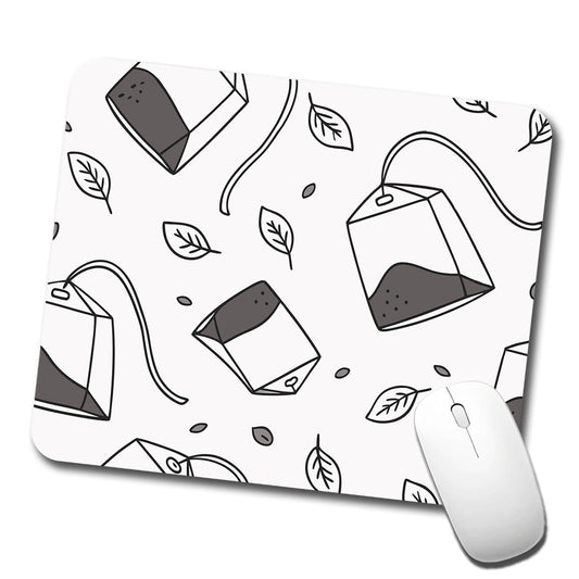 Spinning Tea Bags Low Profile Mouse Pad Mat