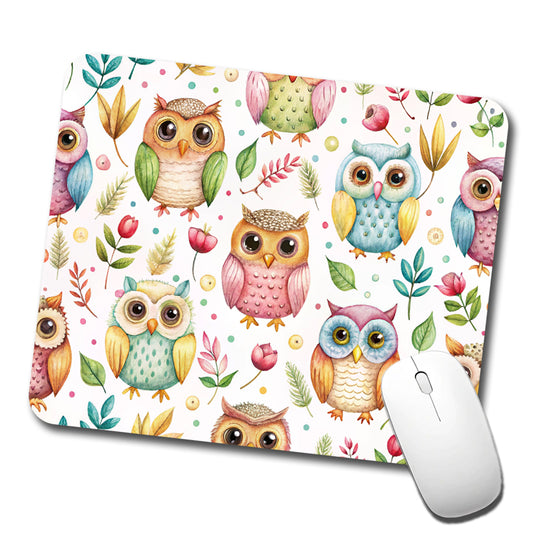 Sweet Owls Low Profile Mouse Pad Mat