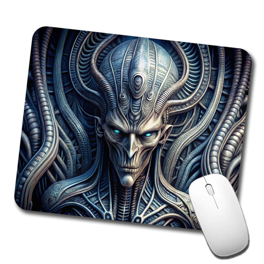 Alien Creature Creepy Horror Sci-Fi Low Profile Mouse Pad Mat