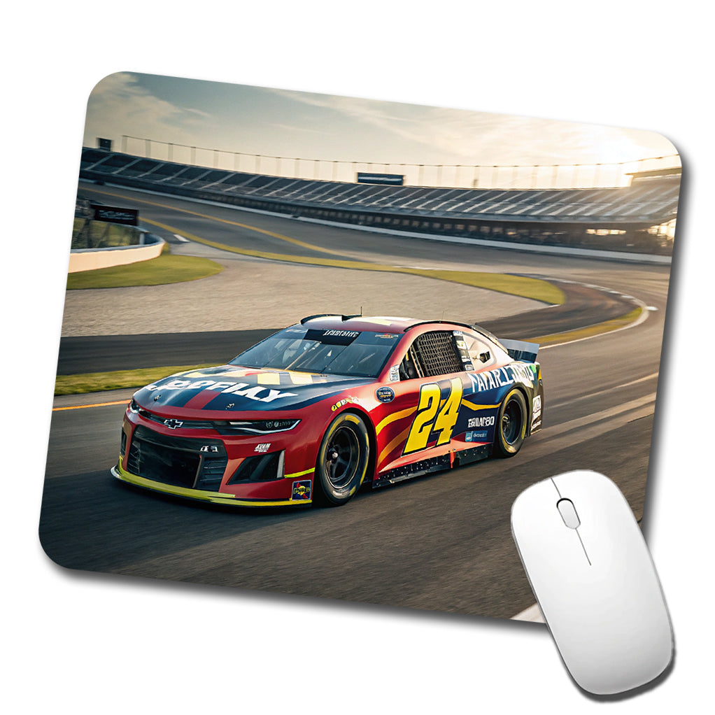 Racing Car Track Low Profile Mouse Pad Mat