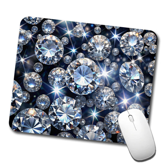 Lots Of Diamonds Low Profile Mouse Pad Mat