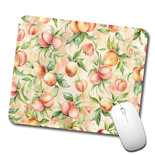 Peaches And Cream Wallpaper Low Profile Mouse Pad Mat