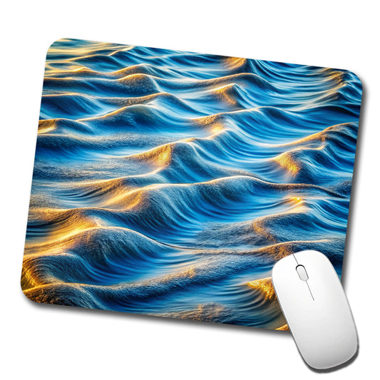 River Lake Waves Low Profile Mouse Pad Mat