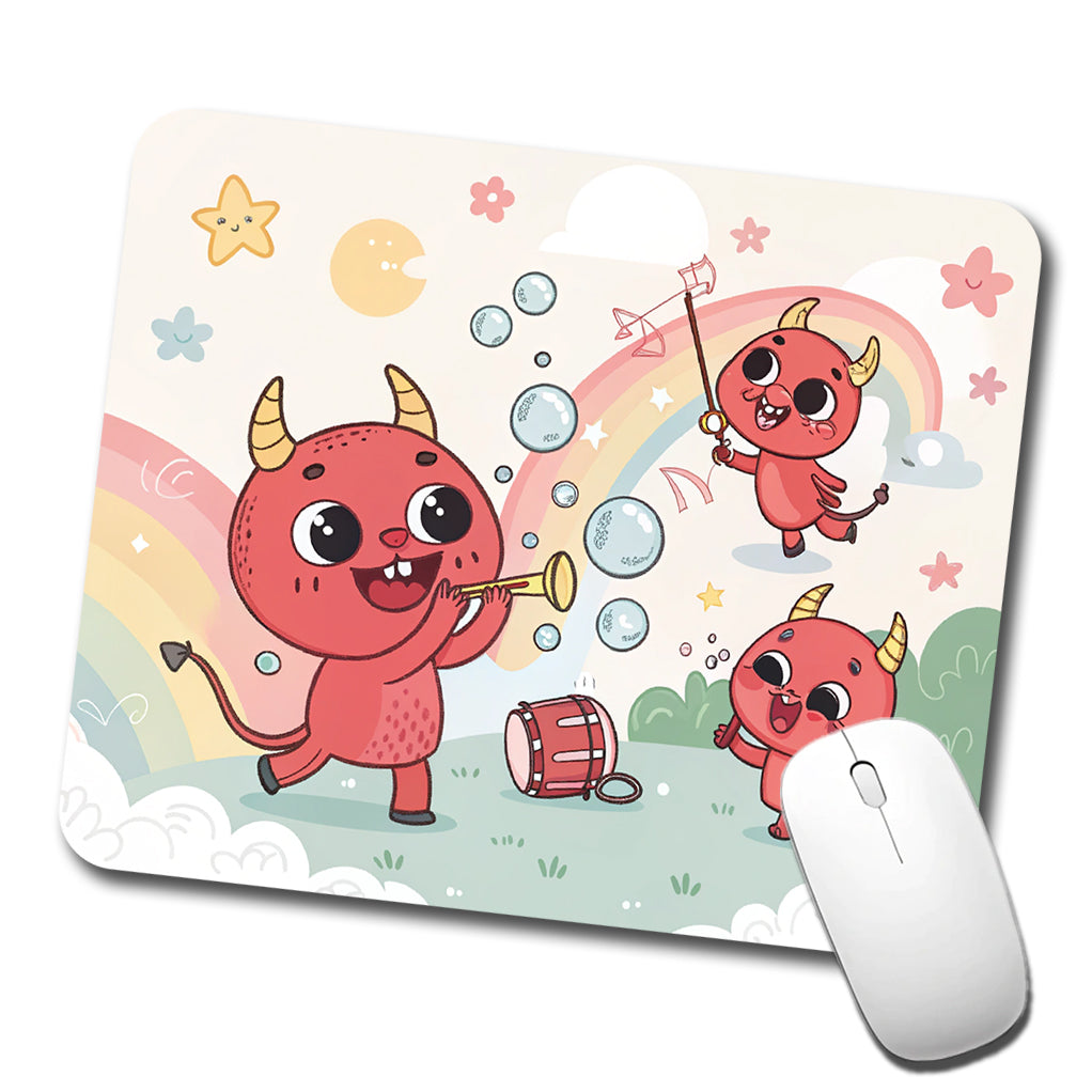Kawaii Devils Low Profile Mouse Pad Mat