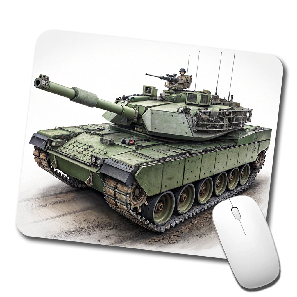 M1 Abrams US Main Battle Tank Low Profile Mouse Pad Mat