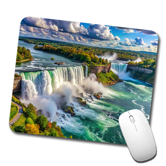 Niagara Falls New York Low Profile Mouse Pad Mat
