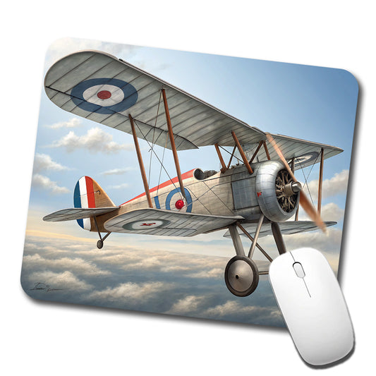 Nieuport 17 WWI French Fighter Plane Low Profile Mouse Pad Mat