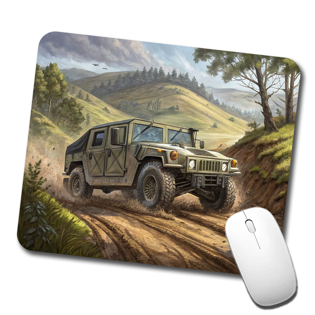 US Army Military Humvee Low Profile Mouse Pad Mat