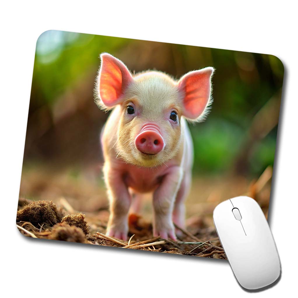Baby Pig Low Profile Mouse Pad Mat