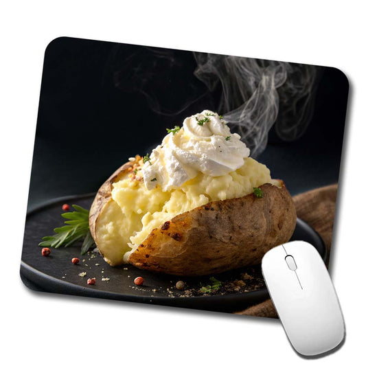 Baked Potato Low Profile Mouse Pad Mat