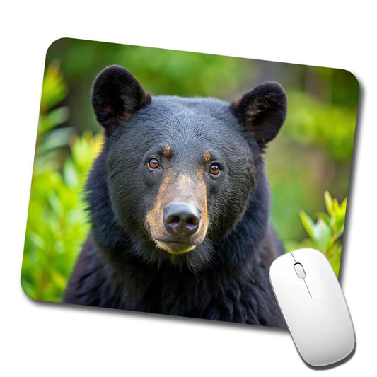 Black Bear Low Profile Mouse Pad Mat