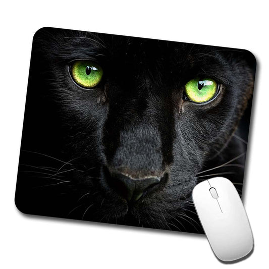 Black Panther Eyes Low Profile Mouse Pad Mat