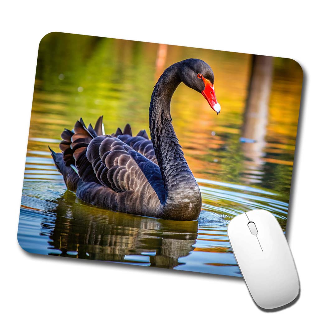 Black Swan Low Profile Mouse Pad Mat
