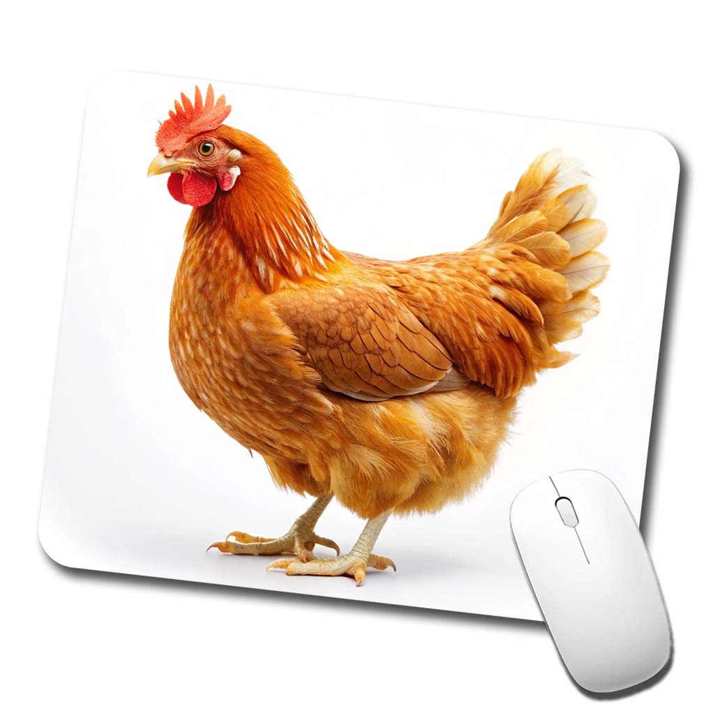 Chicken Low Profile Mouse Pad Mat