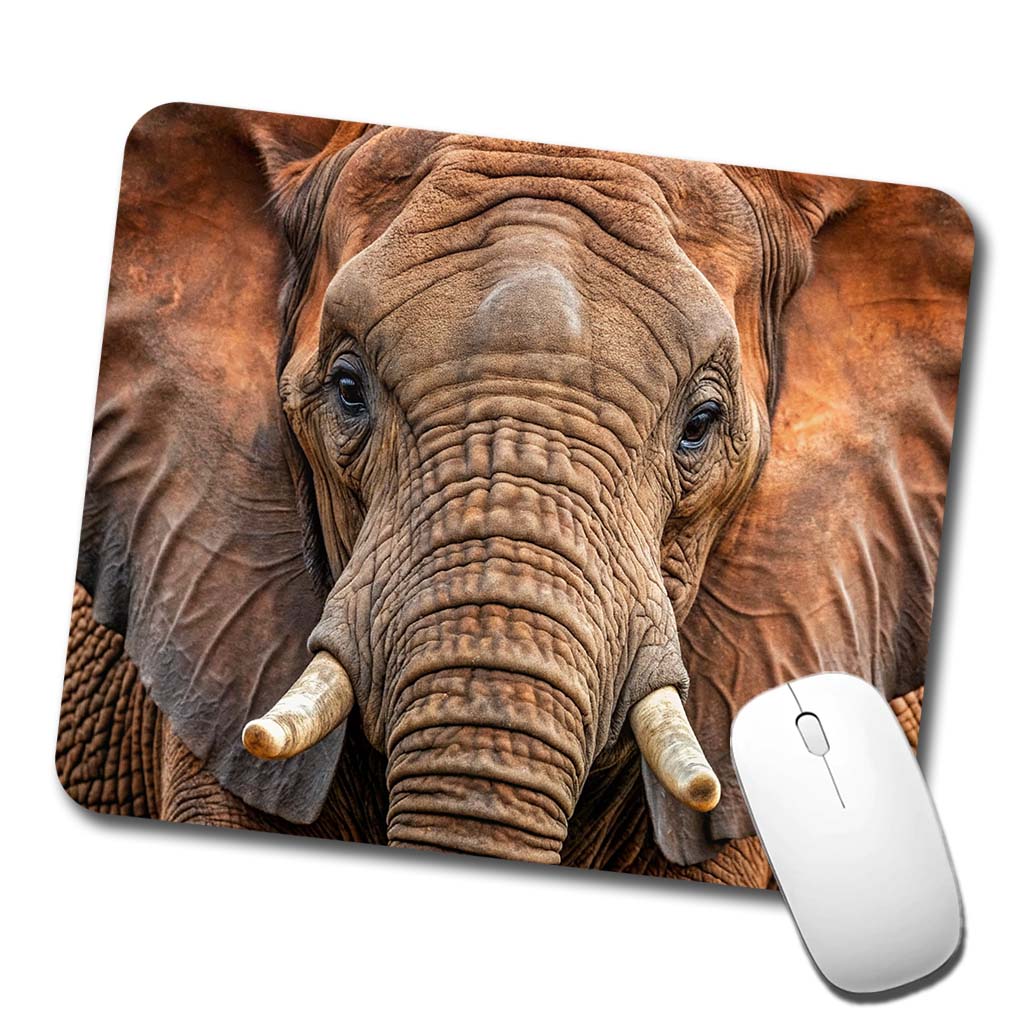 Elephant Low Profile Mouse Pad Mat