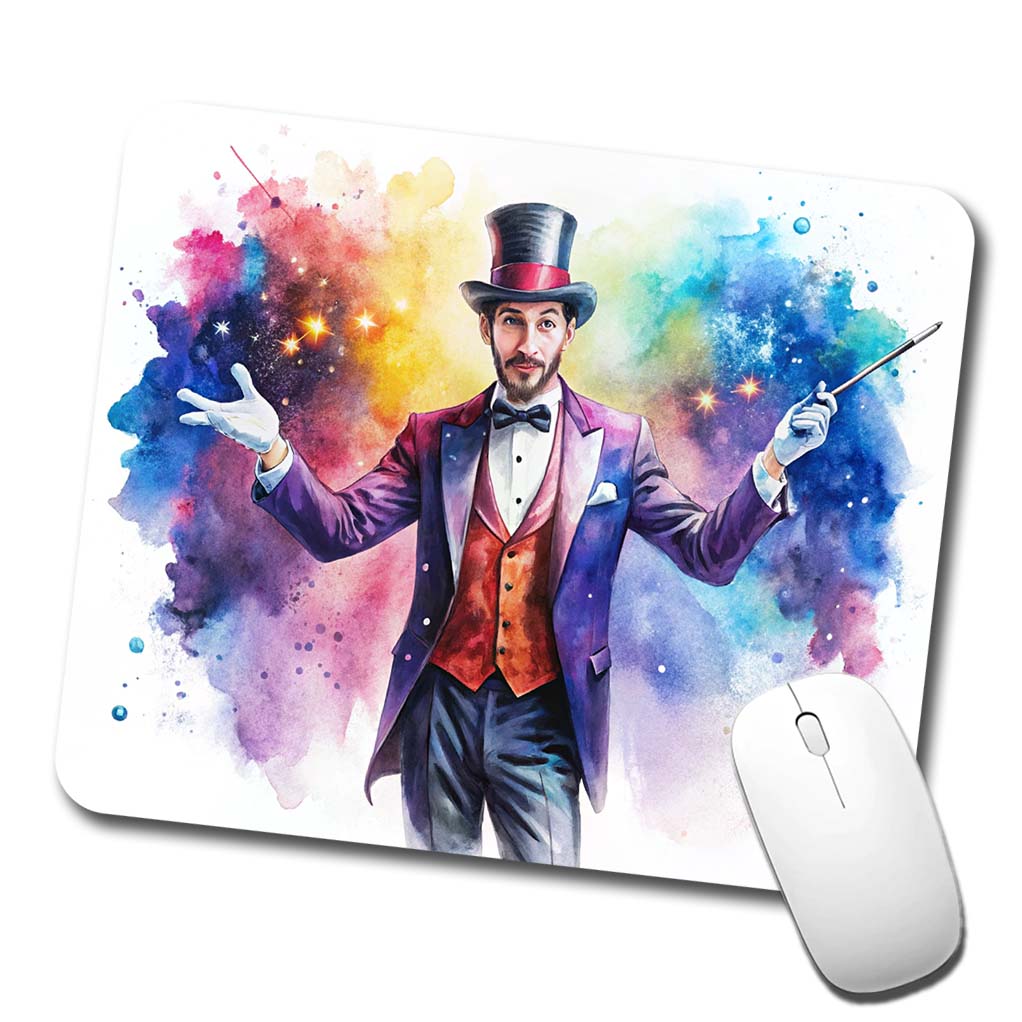 Magician Magic Watercolor Low Profile Mouse Pad Mat