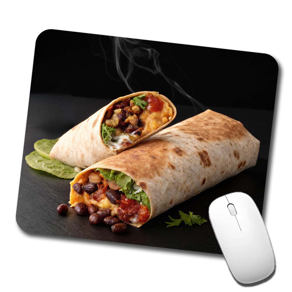 Mexican Burrito Low Profile Mouse Pad Mat
