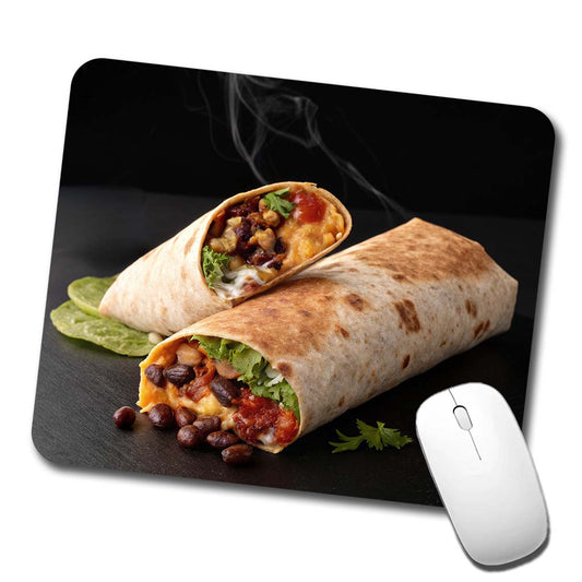 Mexican Burrito Low Profile Mouse Pad Mat