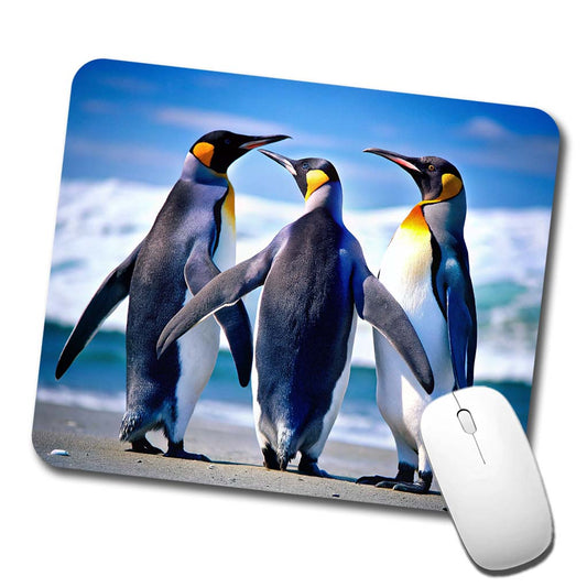 Penguins Low Profile Mouse Pad Mat