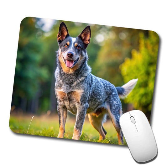 Australian Cattle Dog Photo Low Profile Mouse Pad Mat