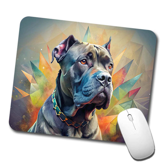 Cane Corso Dog Contemporary Art Low Profile Mouse Pad Mat